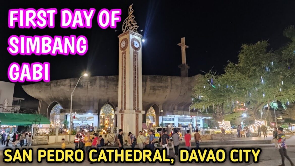 FIRST DAY NG SIMBANG GABI 2023 SA DAVAO VLOG PART 1