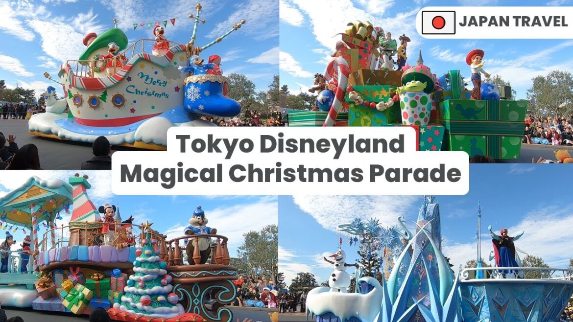 [🇯🇵 JAPAN TRAVEL] Tokyo Disneyland Magical Christmas Parade 🌲❄️