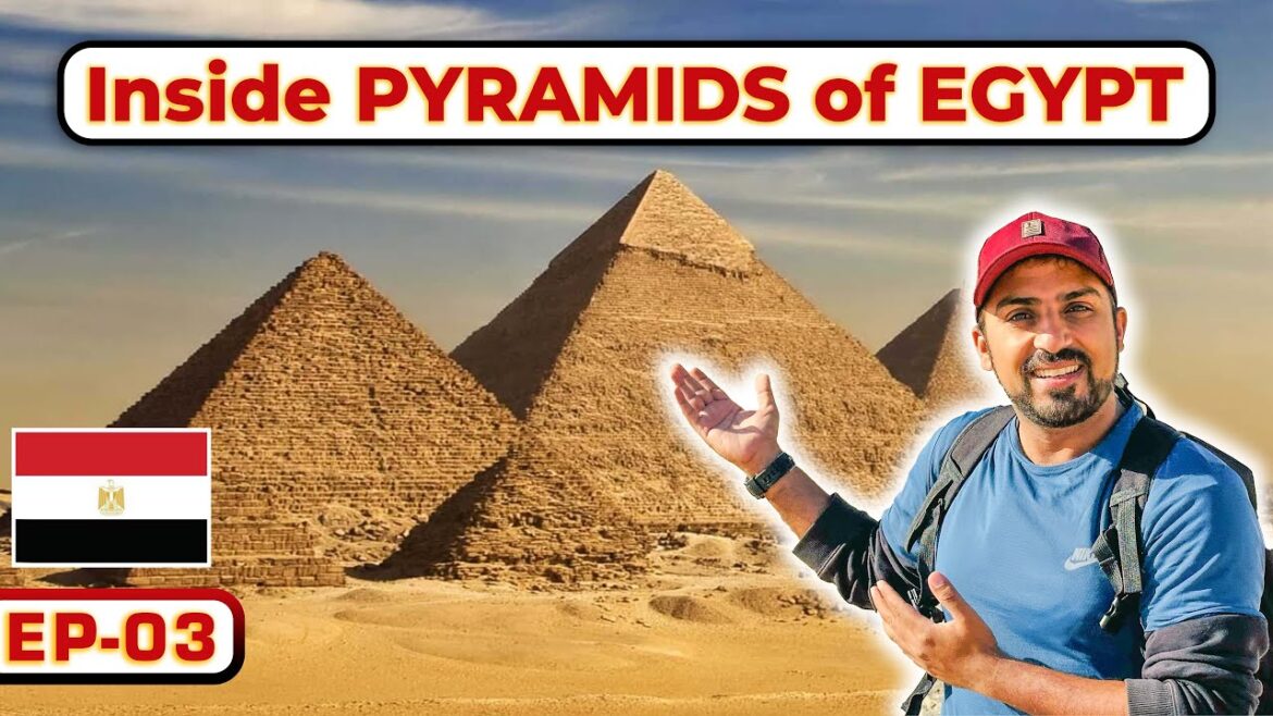 Exploring HIDDEN PASSAGE inside LARGEST PYRAMID OF 🇪🇬 EGYPT | GRAVE OF PHERON KHOFU [EP-03]