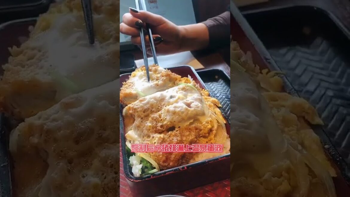 看着富士山吃猪排饭，是什么体验？  #日本生活 #日本旅遊 #日本攻略 #富士山