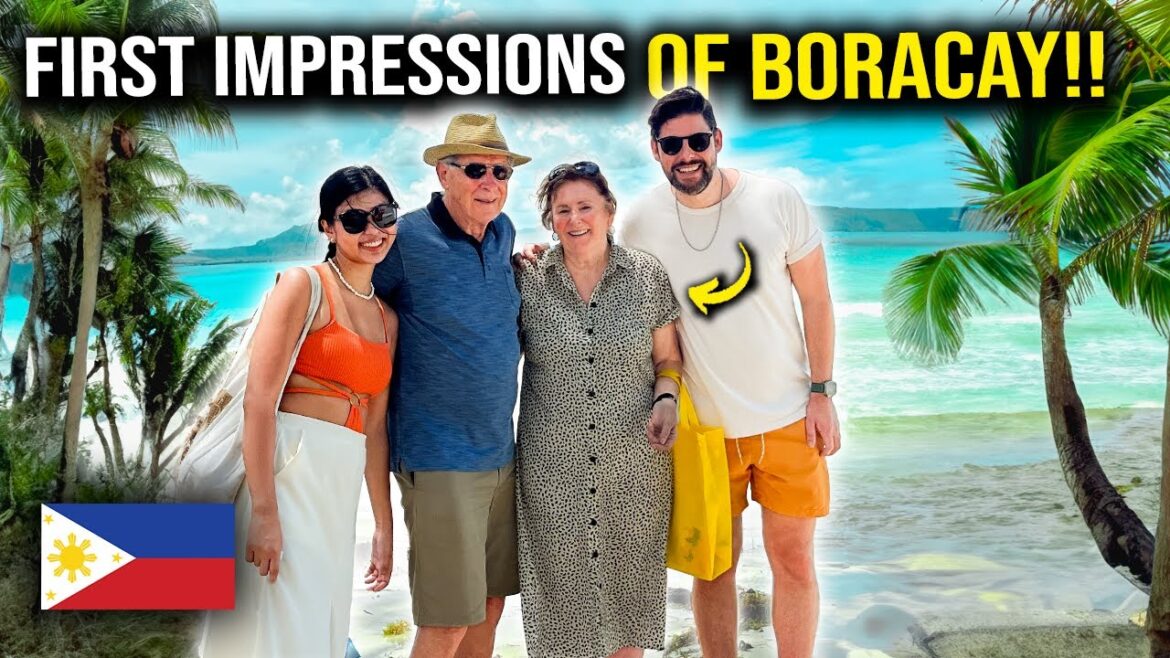 MY Parents FIRST Reaction to BORACAY!! MY Parents FIRST Reaction to BORACAY!!