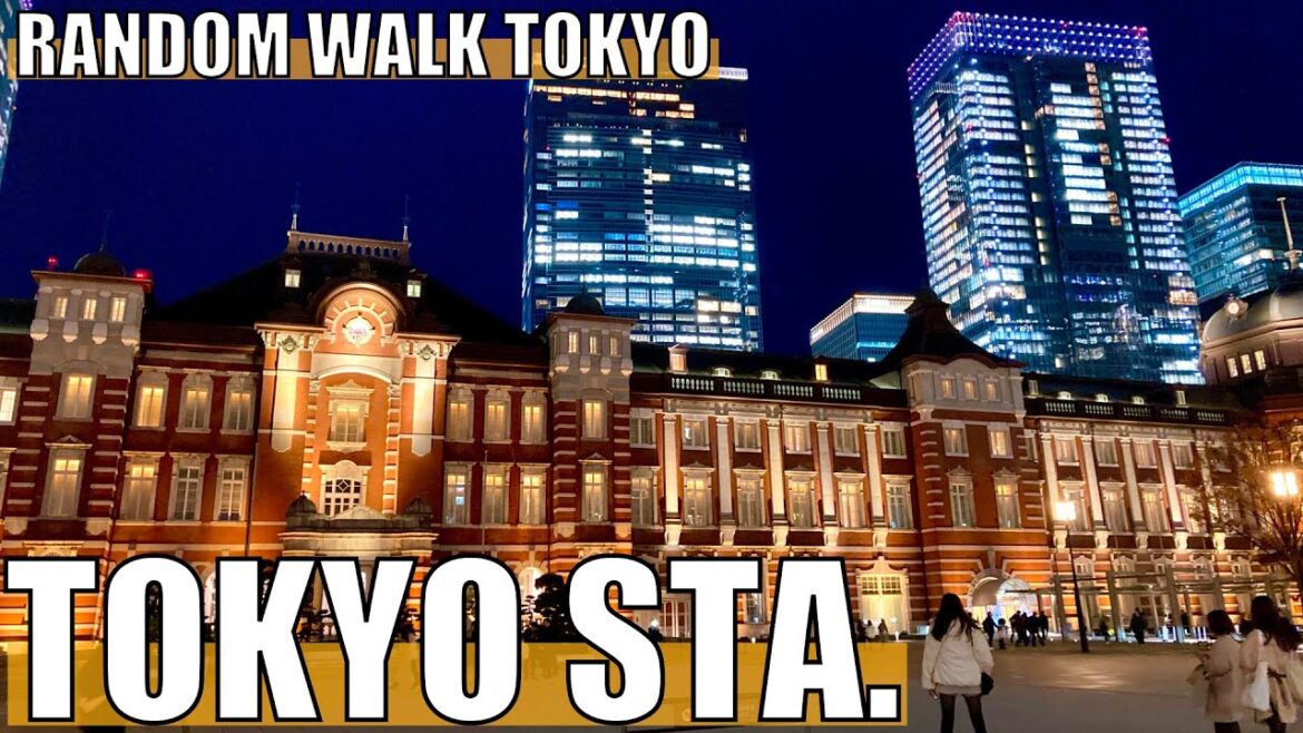 Tokyo Station Night Walk