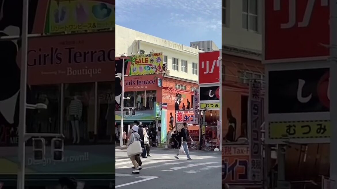 ショート19 戦後発展した那覇の中心市街地を巡る。(Tour the central city area of ​​Naha, which developed after the war.)