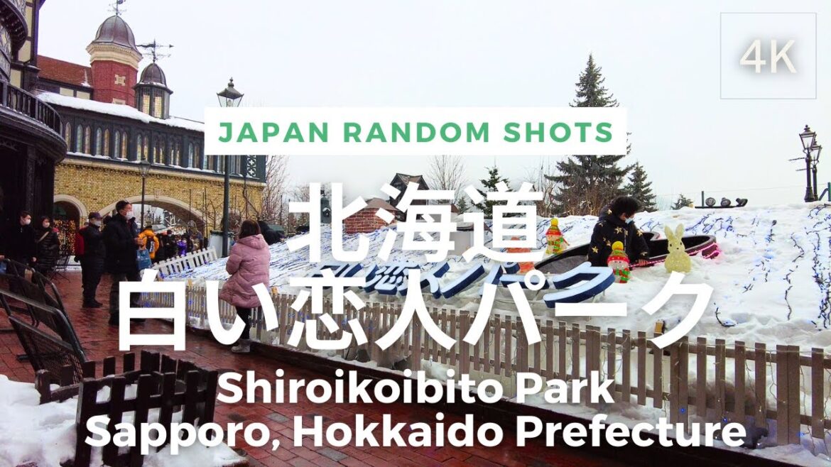 [4K] Shiroikoibito Park, Sapporo, Hokkaido, Japan | Random Shots | 日本 北海道 札幌 白い恋人パーク | Feb 2023