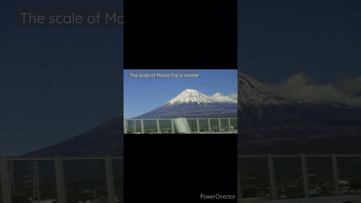 Mount Fuji is beautiful.