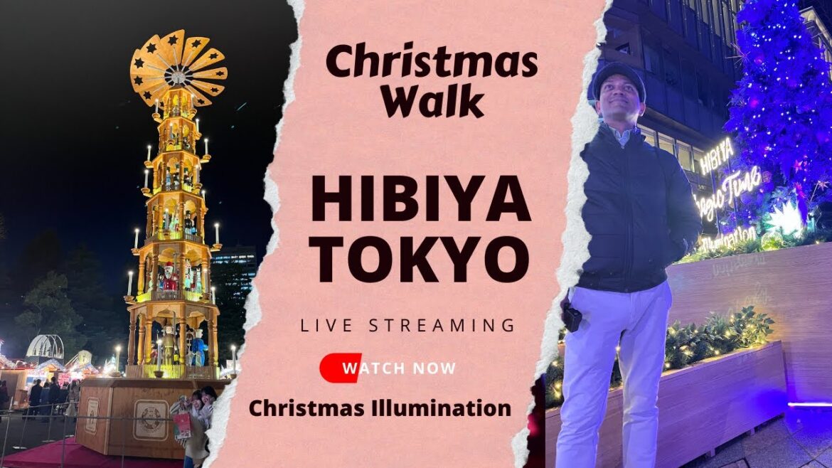 A Walk through Hibiya - Christmas Illumination