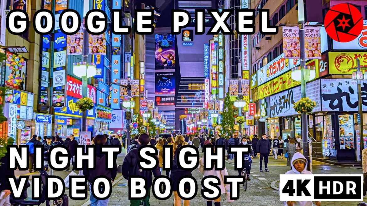 Pixel 8 Pro Video Boost Night Sight Test // 4K HDR