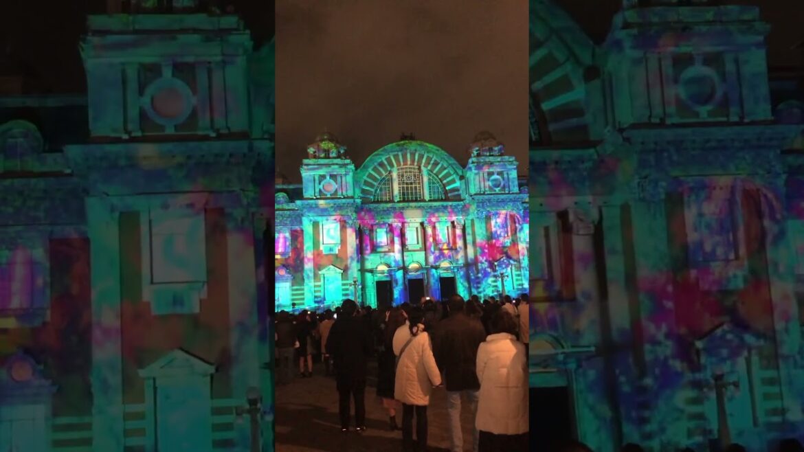 【OSAKA】Must-See Great View- Nakanoshima Projection Mapping