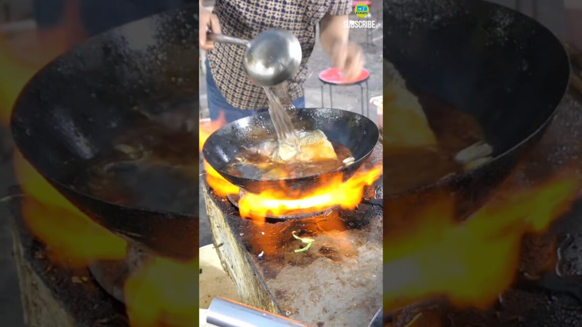 Fish❤️❤️#streetfood #shorts