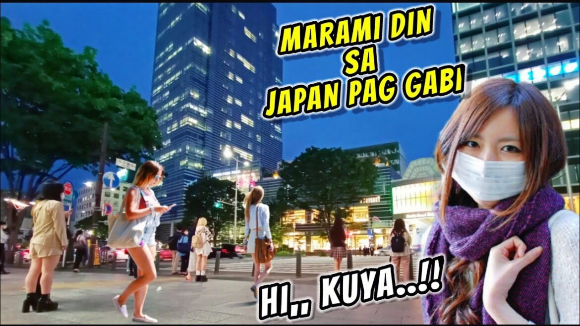 INSIDE OF SENDAI CITY JAPAN WALKING TOUR AT NIGHT