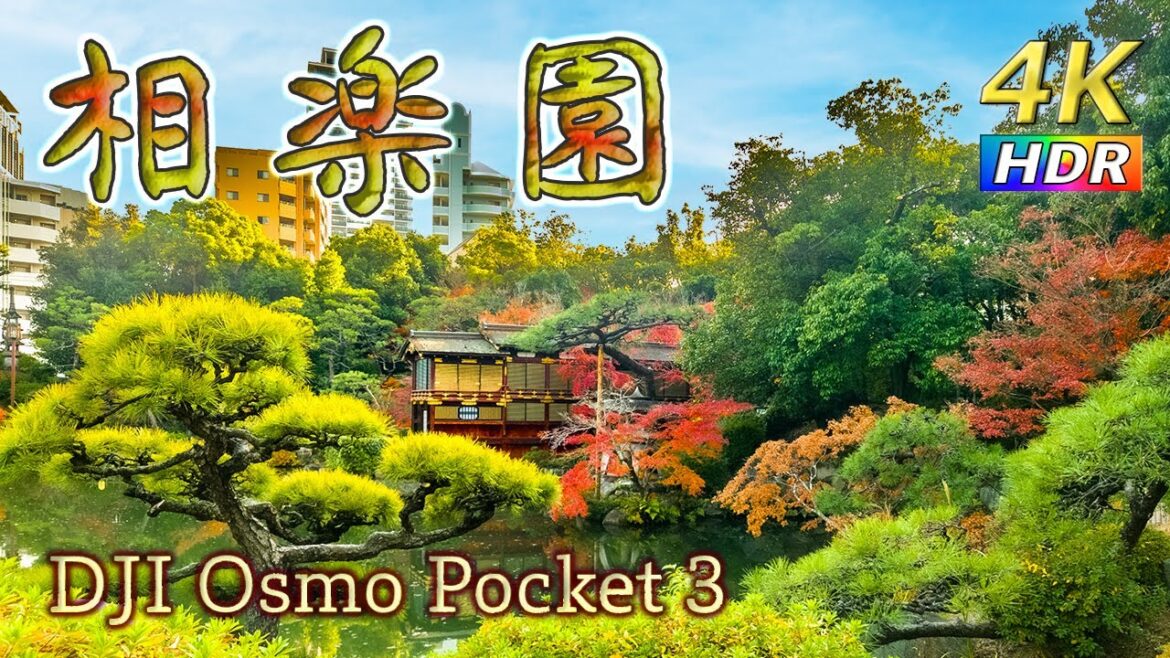 【4K HDR】SORAKUEN GARDEN -相楽園- 2023 紅葉 日本庭園 #osmopocket3 【4K HDR】SORAKUEN GARDEN -相楽園- 2023 紅葉 日本庭園 #osmopocket3