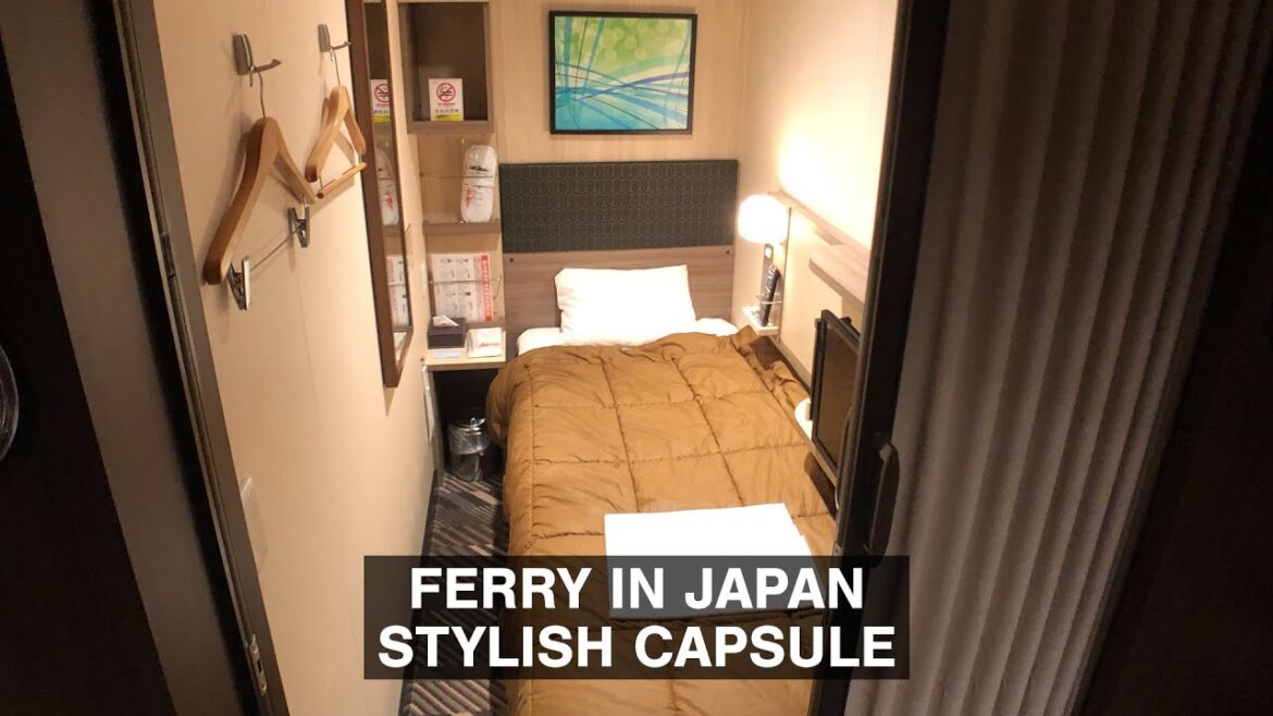 Semi Private Stylish Capsule on the Ferry | Kagoshima to Osaka Japan Semi Private Stylish Capsule on the Ferry | Kagoshima to Osaka Japan