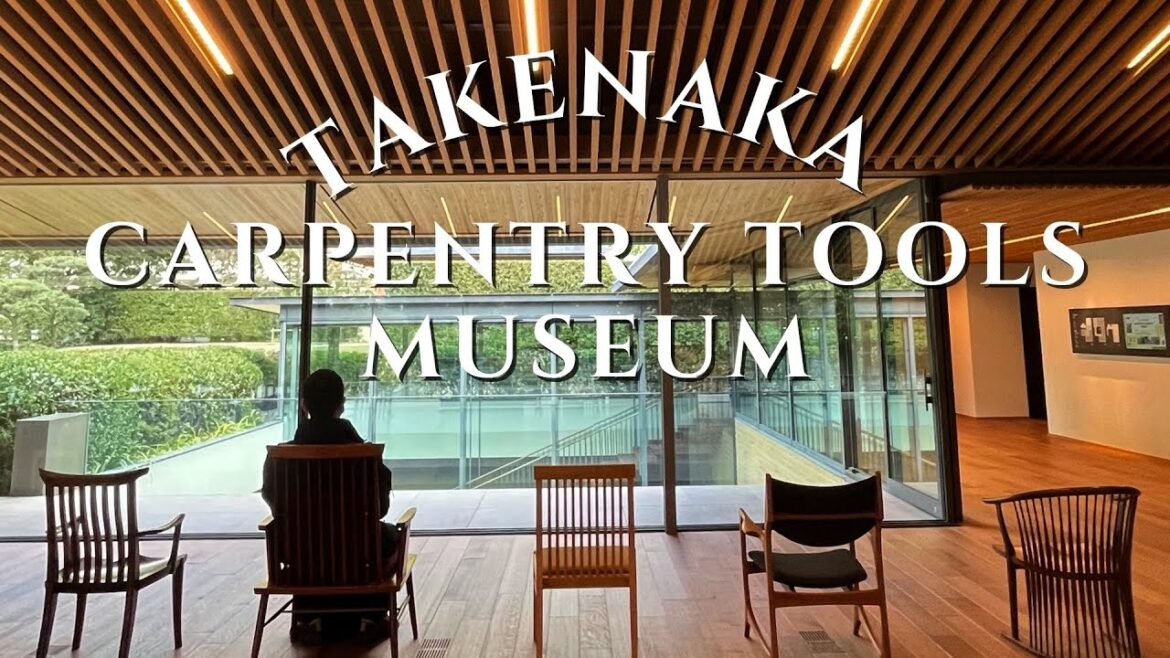 First Japan Trip | Day 7 Kobe | Takenaka Carpentry Tools Museum 4K Tour