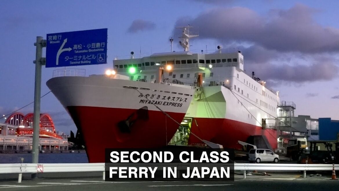 A Little Creepy Overnight Ferry in Japan | Kobe to Miyazaki A Little Creepy Overnight Ferry in Japan | Kobe to Miyazaki