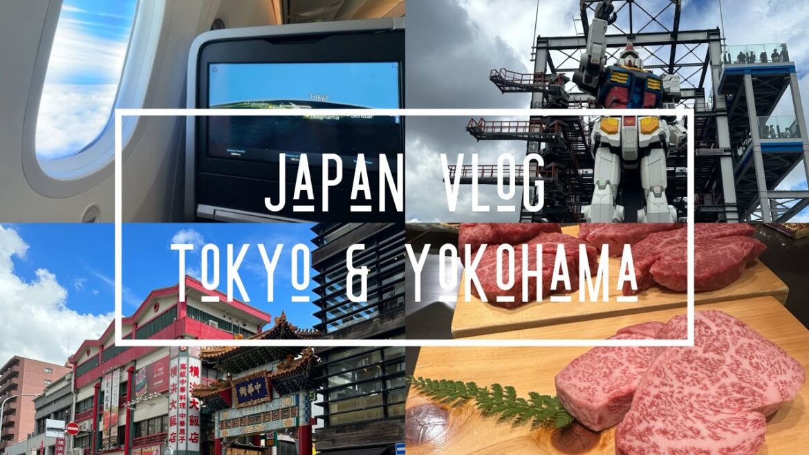Japan Travel Vlog 🎌 ~SQ Flights, Family-friendly recommendations at Tokyo & Yokohama