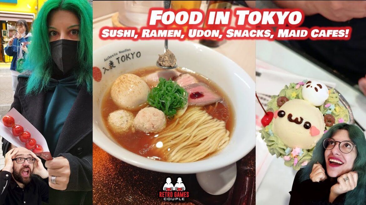 Food In Tokyo: Sushi, Ramen, Udon, Maid Cafes, Snacks and more! (RGC Japan.12/2023)