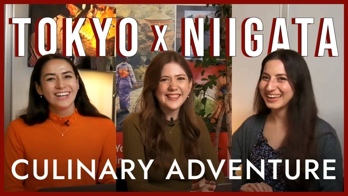 Trying Japan's TOP Eats from Tokyo & Niigata — JT & Friends