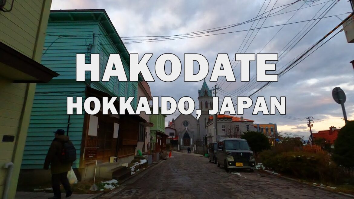 Hakodate, Hokkaido, Japan - Driving Tour 4K