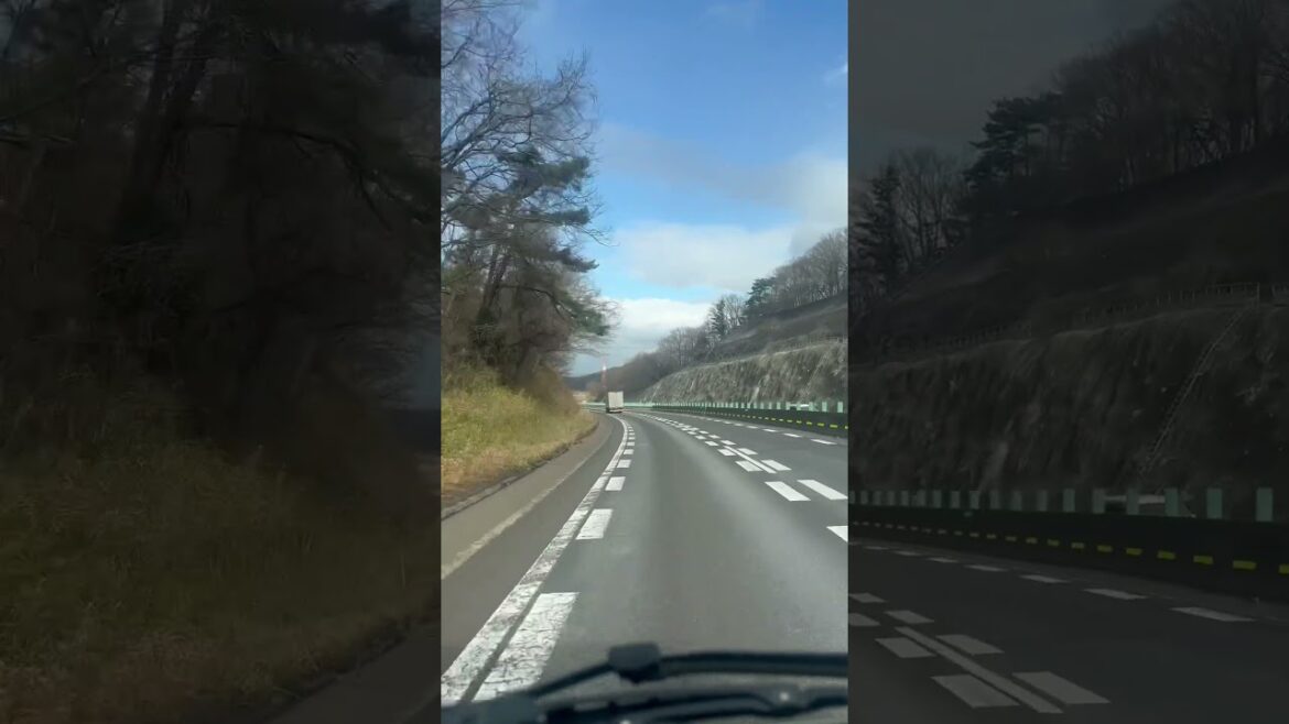 At japan today vlog Fukushima sendai highway #automobile #japanroad #shortvideo #travel