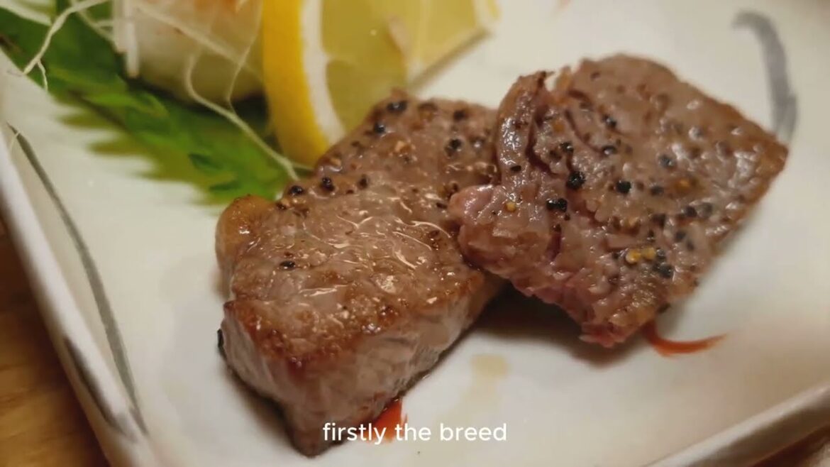 The Kobe Beef  A Culinary Marvel