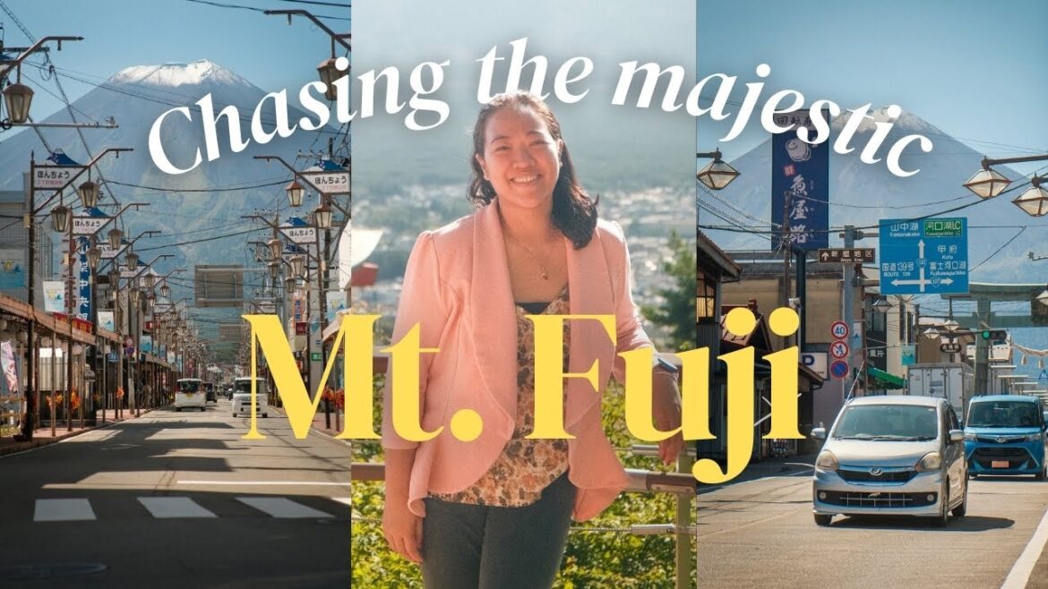 Chasing The Majestic Mt. Fuji.   Honcho / Chureito Pagoda / Kawaguchico / DIY Travel Chasing The Majestic Mt. Fuji.   Honcho / Chureito Pagoda / Kawaguchico / DIY Travel