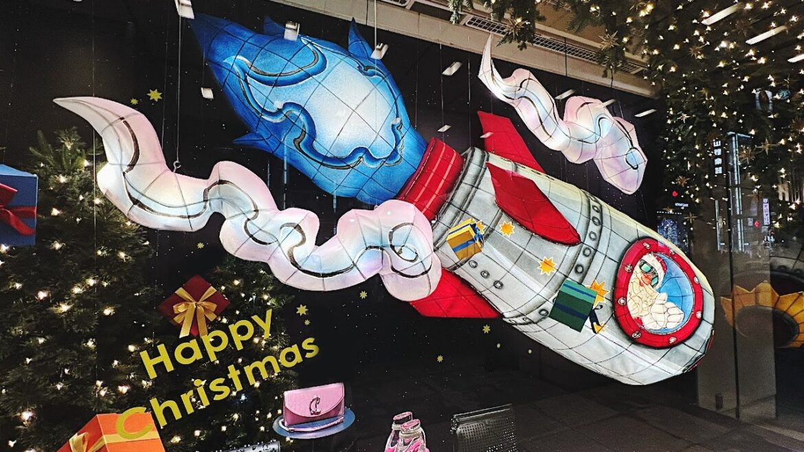 Christmas Day Exploration in Ginza, Tokyo!  (Part 1) | JAPAN LIVE STREAMS 2023