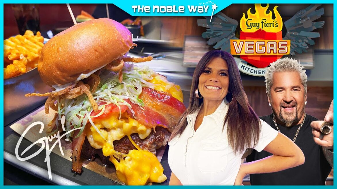 Guy Fieri's Vegas Kitchen & Bar Full Review | Trip to Flavortown At The LINQ Las Vegas