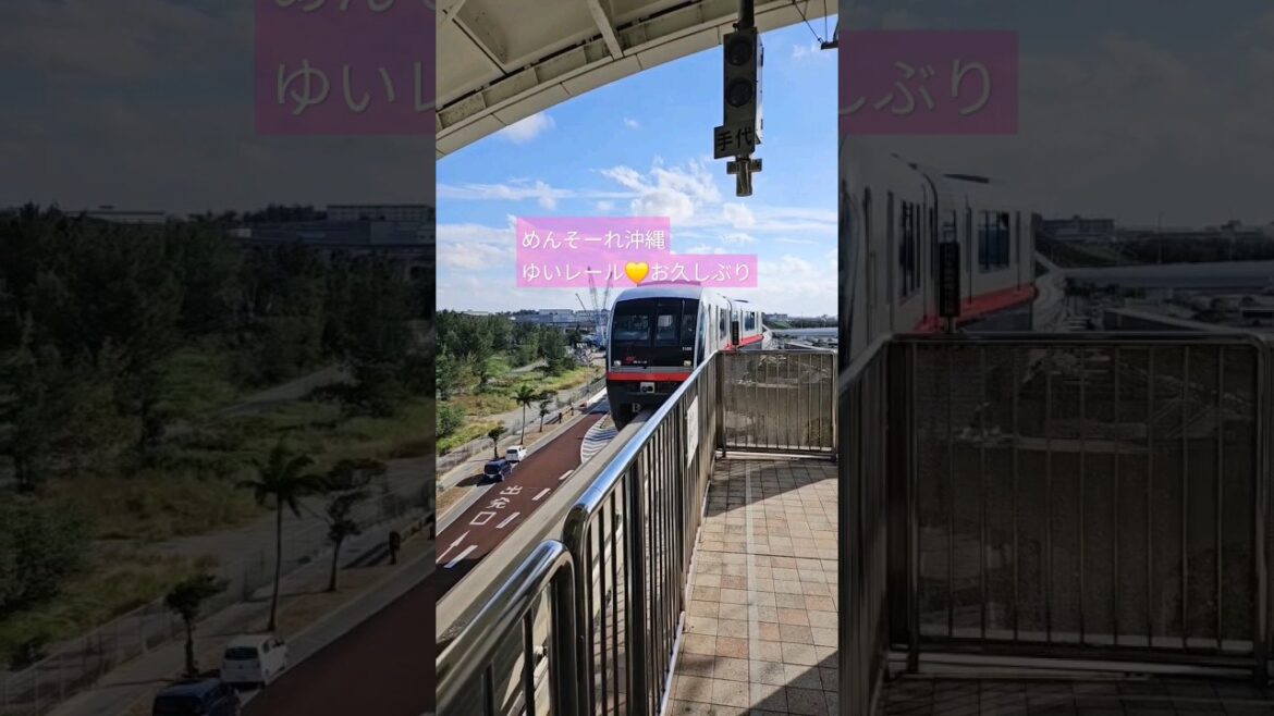めんそーれ沖縄❤️😍#ゆいレール#沖縄#那覇#OKINAWA naha #일본여행#屁圧