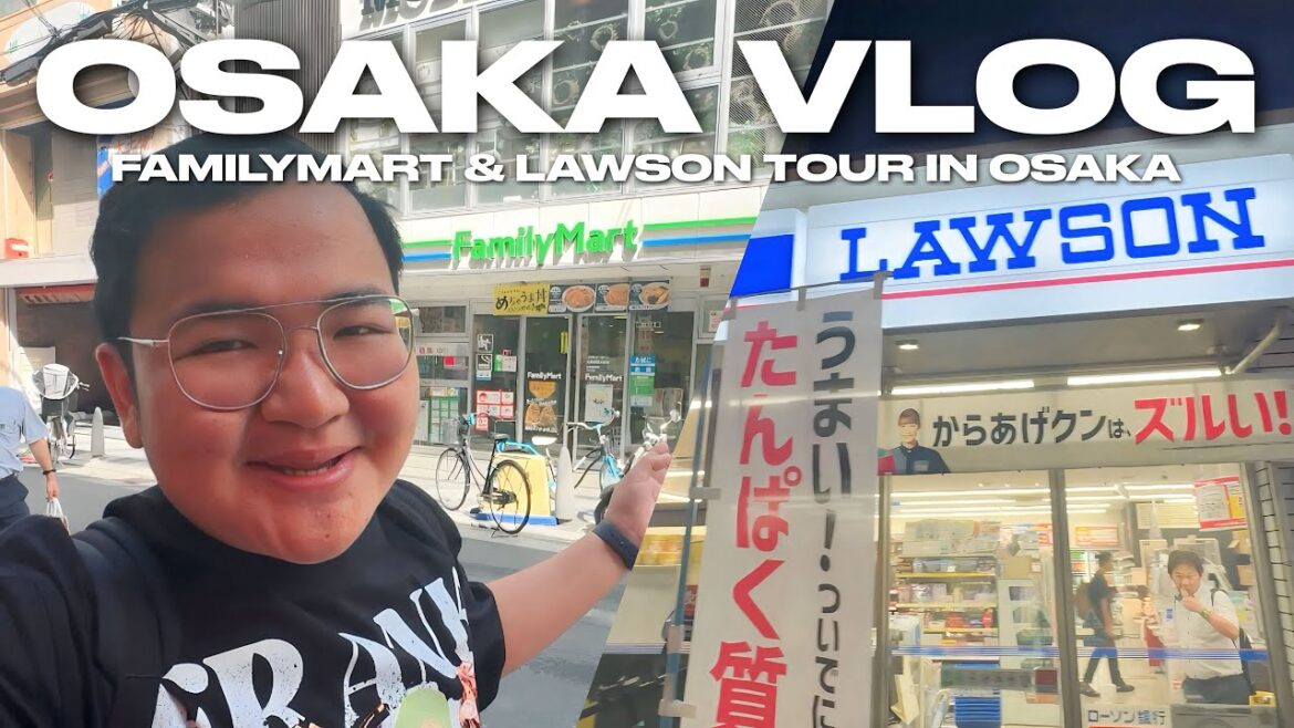 OSAKA VLOG β’ FamilyMart & Lawson Tour in Osaka | Ivan de Guzman OSAKA VLOG β’ FamilyMart & Lawson Tour in Osaka | Ivan de Guzman