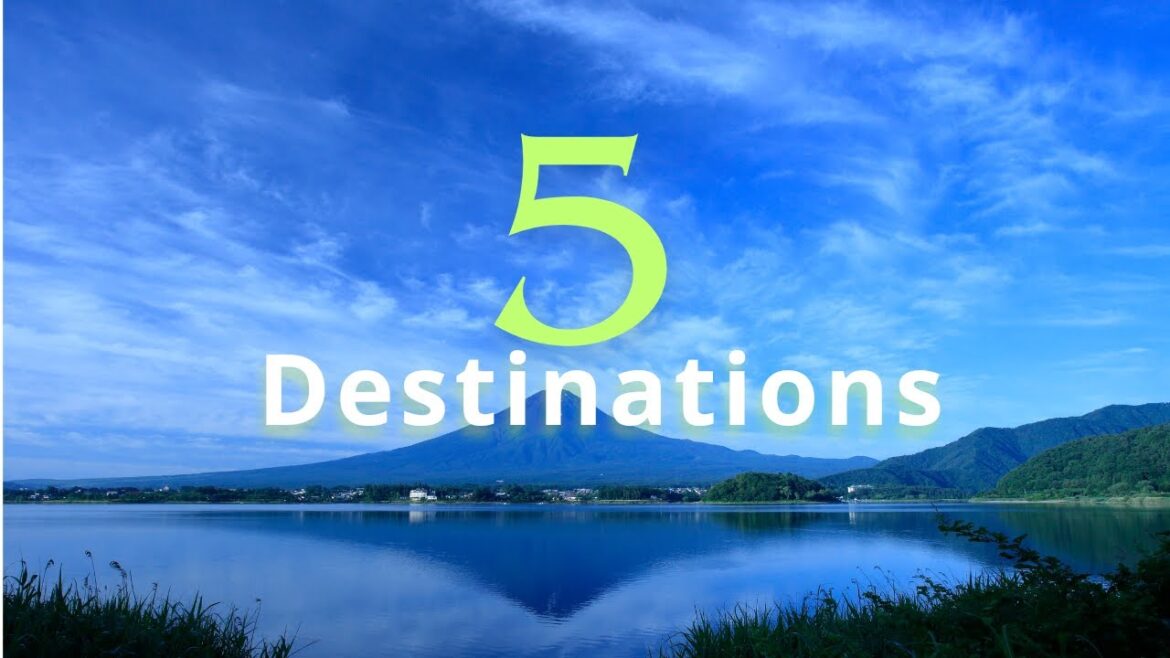 Top 5 Places to Visit 2024 #wandermap Top 5 Places to Visit 2024 #wandermap