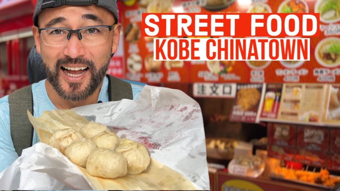 Amazing STREET FOOD in KOBE Japan Amazing STREET FOOD in KOBE Japan