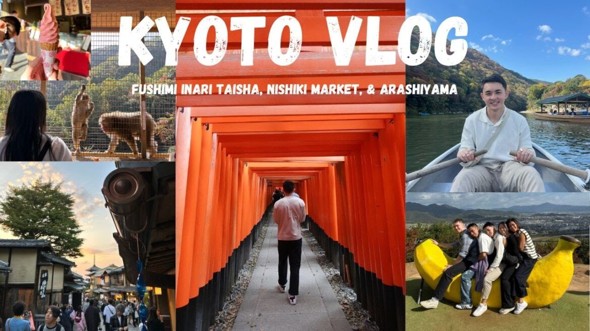 kyoto, japan vlog π―π΅ | fushimi inari, nishiki market, & arashiyama kyoto, japan vlog π―π΅ | fushimi inari, nishiki market, & arashiyama