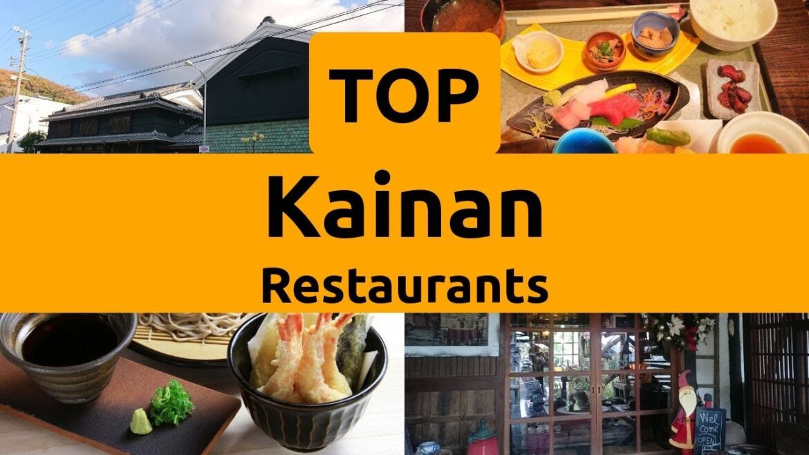 Top Restaurants to Visit in Kainan, Wakayama Prefecture | Kinki - English