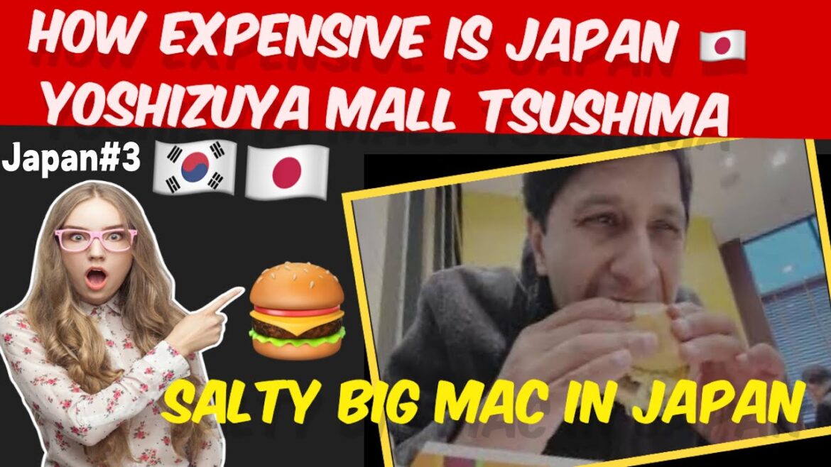 How Expensive is Japan 🇯🇵 || Yoshizuya Mall Tsushima Shi Nagoya Tour ||Salty Big Mac |ENG SUBTITLE