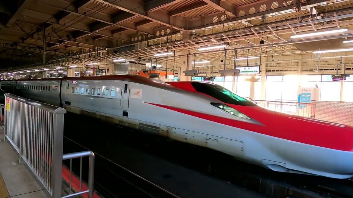 High Speed Train Arriving at Sendai Station | Shinkansen: Bullet Trains in Japan【4K Travel】 High Speed Train Arriving at Sendai Station | Shinkansen: Bullet Trains in Japan【4K Travel】