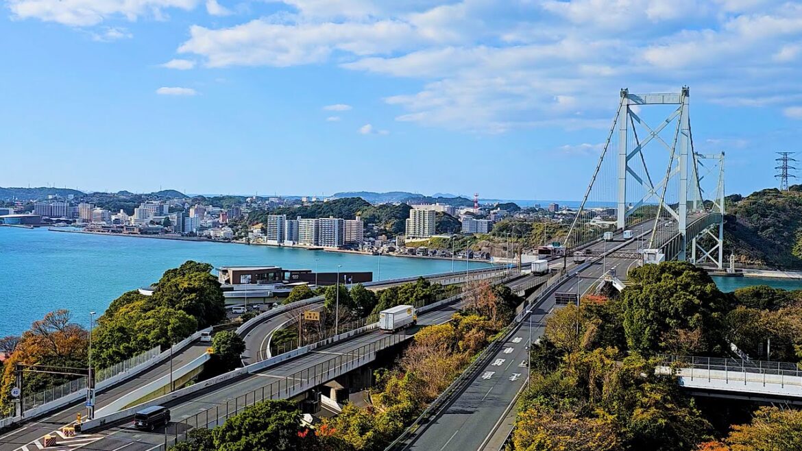 "레트로 관광 마을" 모지코와 메카리 전망대 가기 【일본 기타큐슈】