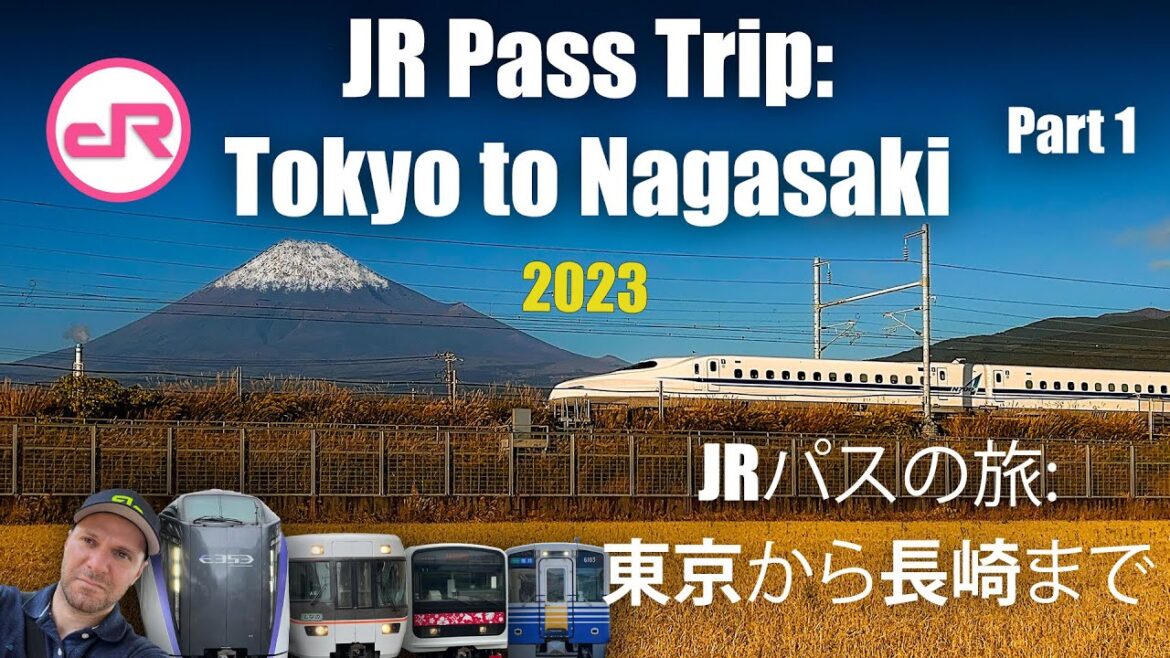 JR Pass trip 2023: from Tokyo to Nagasaki – Part 1 | JRパスの旅2023:東京から長崎まで – その1 JR Pass trip 2023: from Tokyo to Nagasaki - Part 1 | JRパスの旅2023:東京から長崎まで - その1