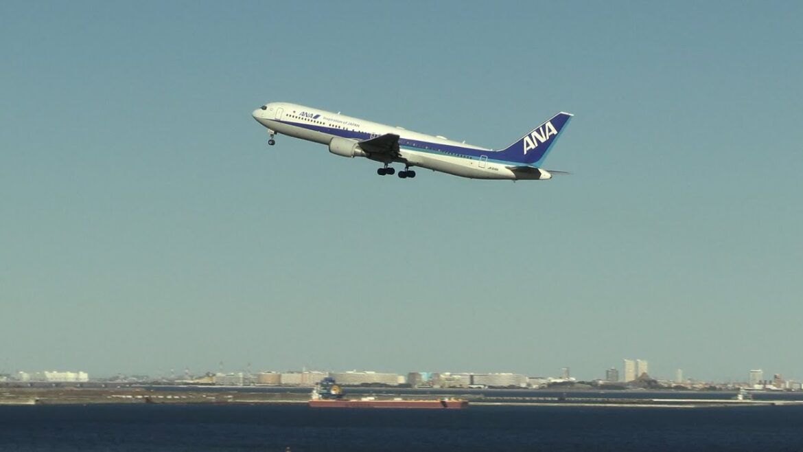 THE SIGHT OF JAPAN 2/2 : Flight onboard ANA B 767-381ER JA618A from Hakodate (HKD) to Tokyo (HND)