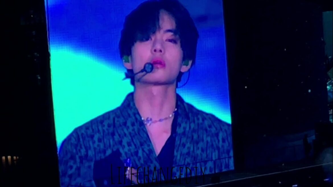 Bts Wembley Day 2 - Taehyung- singularity, speak yourself tour