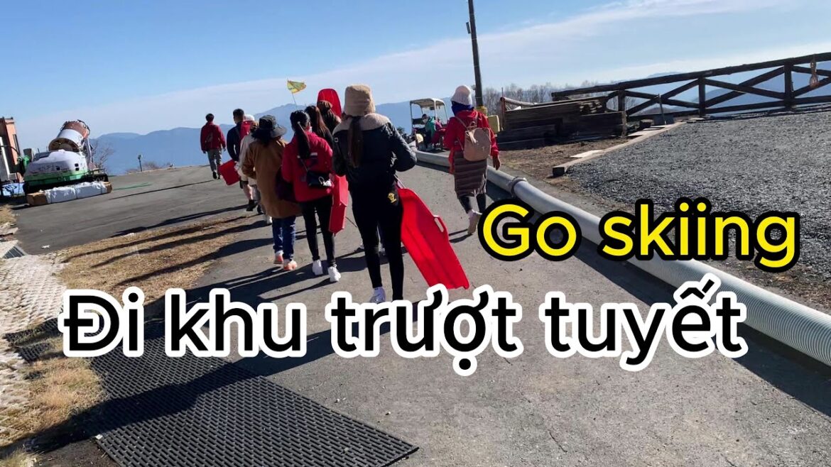 Đi khu trượt tuyết.Snown park Yeti #dulich #travel #japan