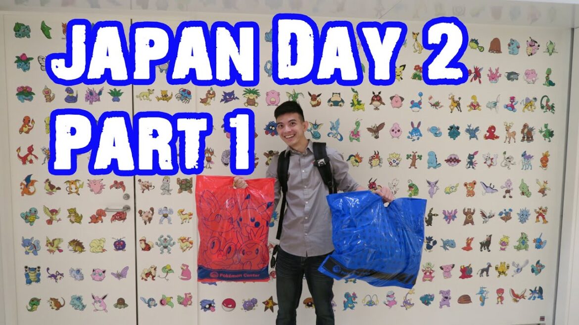 Japan Day 2 Part 1 ($300 at the Pokemon Center)