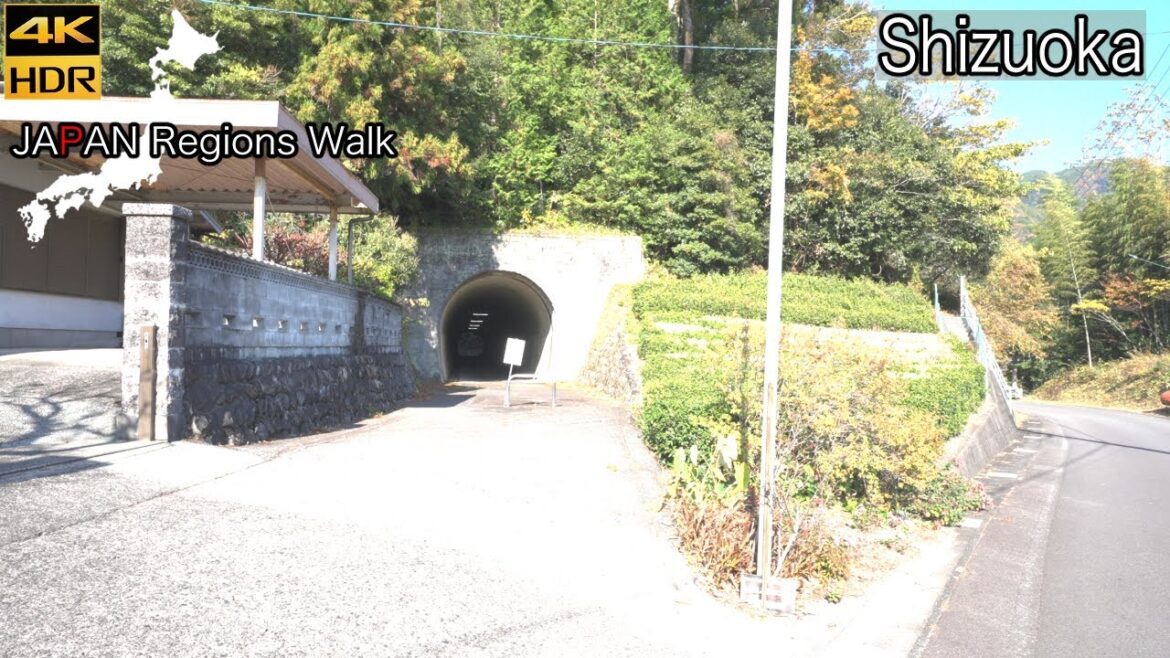 Senzu Station North Side | Haibara District, Shizuoka | 4K HDR | 静岡県千頭駅周辺
