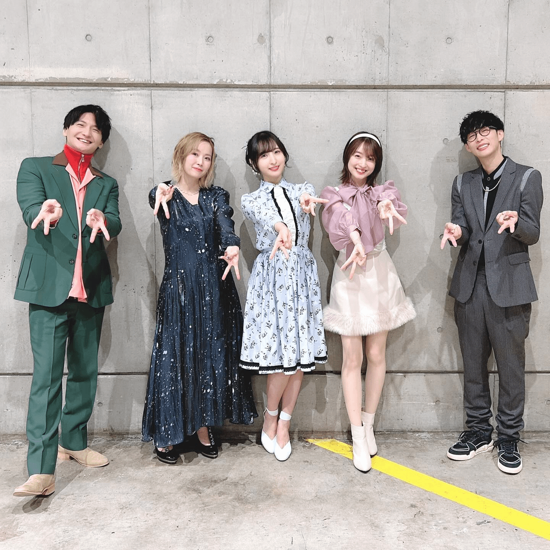 Shimazaki Nobunaga Hanamori Yumiri Sakura Ayane And Ueda Reina From 