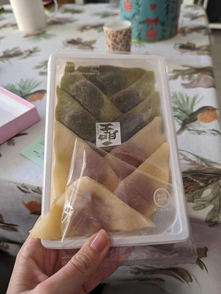 Can I eat that Yatsuhashi today?