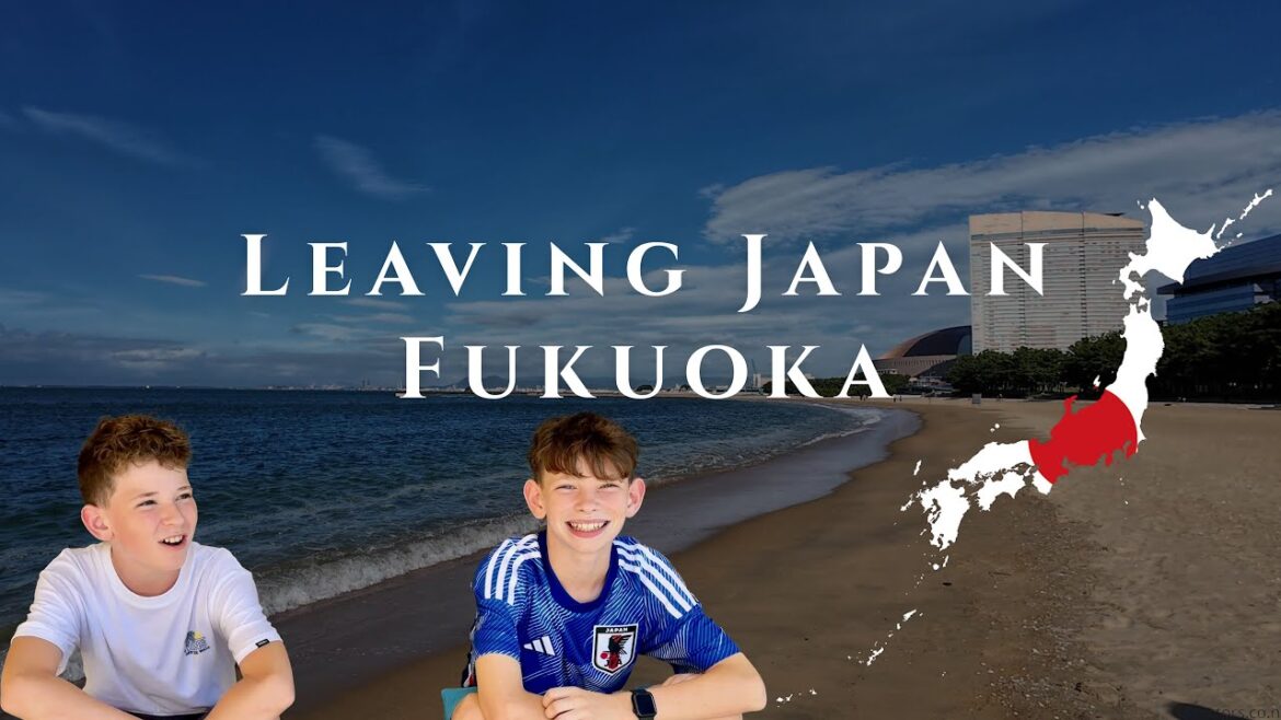 Fukuoka: The last day of our family trip in JAPAN!