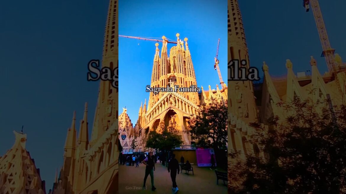 The Sagrada Família | An iconic masterpiece in Barcelona | Go Travel  #travel #shortvideo #viral The Sagrada Família | An iconic masterpiece in Barcelona | Go Travel  #travel #shortvideo #viral