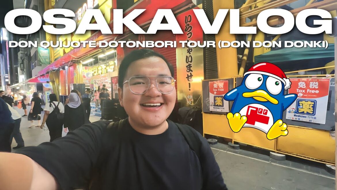 OSAKA VLOG • Don Quijote DOTONBORI Tour (Don Don Donki) | Ivan de Guzman OSAKA VLOG • Don Quijote DOTONBORI Tour (Don Don Donki) | Ivan de Guzman