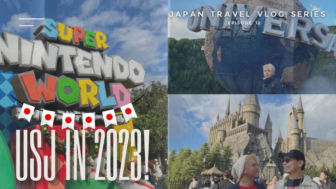 Universal Studios Japan Osaka // Japan Travel Vlog 2023