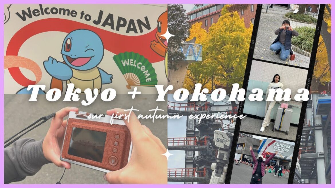 The Shy Tourists | First Autumn 🍁🍂 Experience In Tokyo (Pt 01) + Yokohama