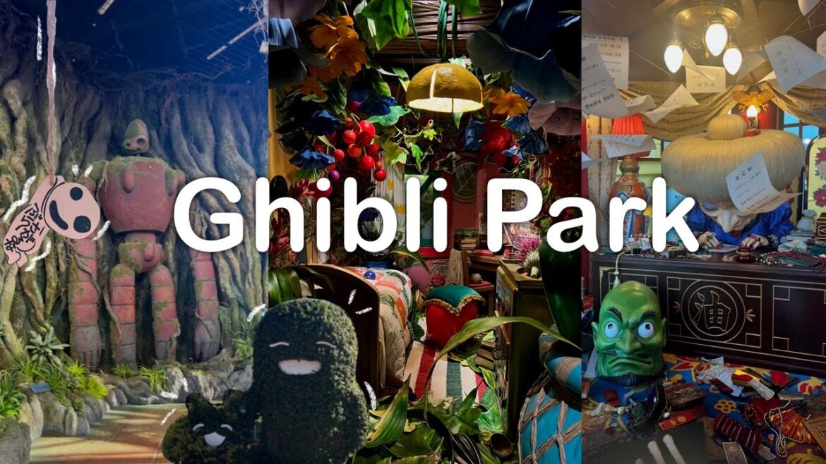 Exploring Studio Ghibli Theme Park! | mononoke village, hill of youth, ghibli’s grand warehouse Exploring Studio Ghibli Theme Park! | mononoke village, hill of youth, ghibli's grand warehouse